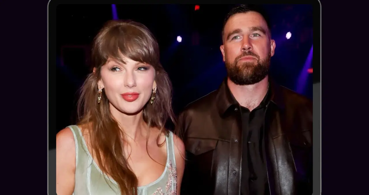 Taylor Swift and Travis Kelce