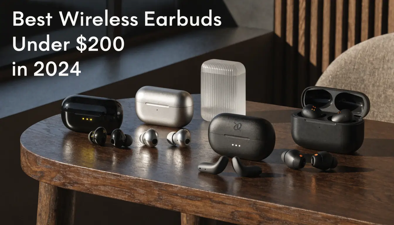 Best Wireless Earbuds Under $200 in 2024 Best Wireless Earbuds Under $200 in 2024