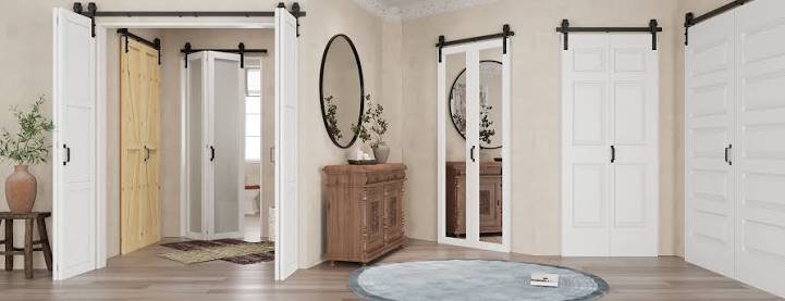 Bifold Barn Doors for Closet