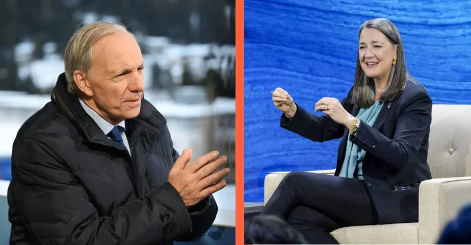 Ray Dalio and Patricia Poppe Ray Dalio and Patricia Poppe