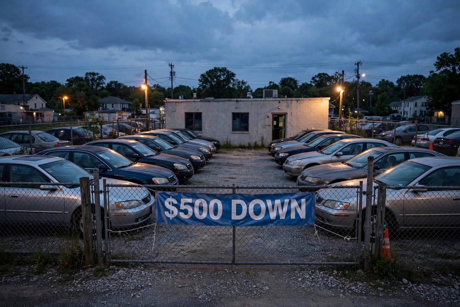$500 Down on a Car With No Credit Check: How These Deals Really Work